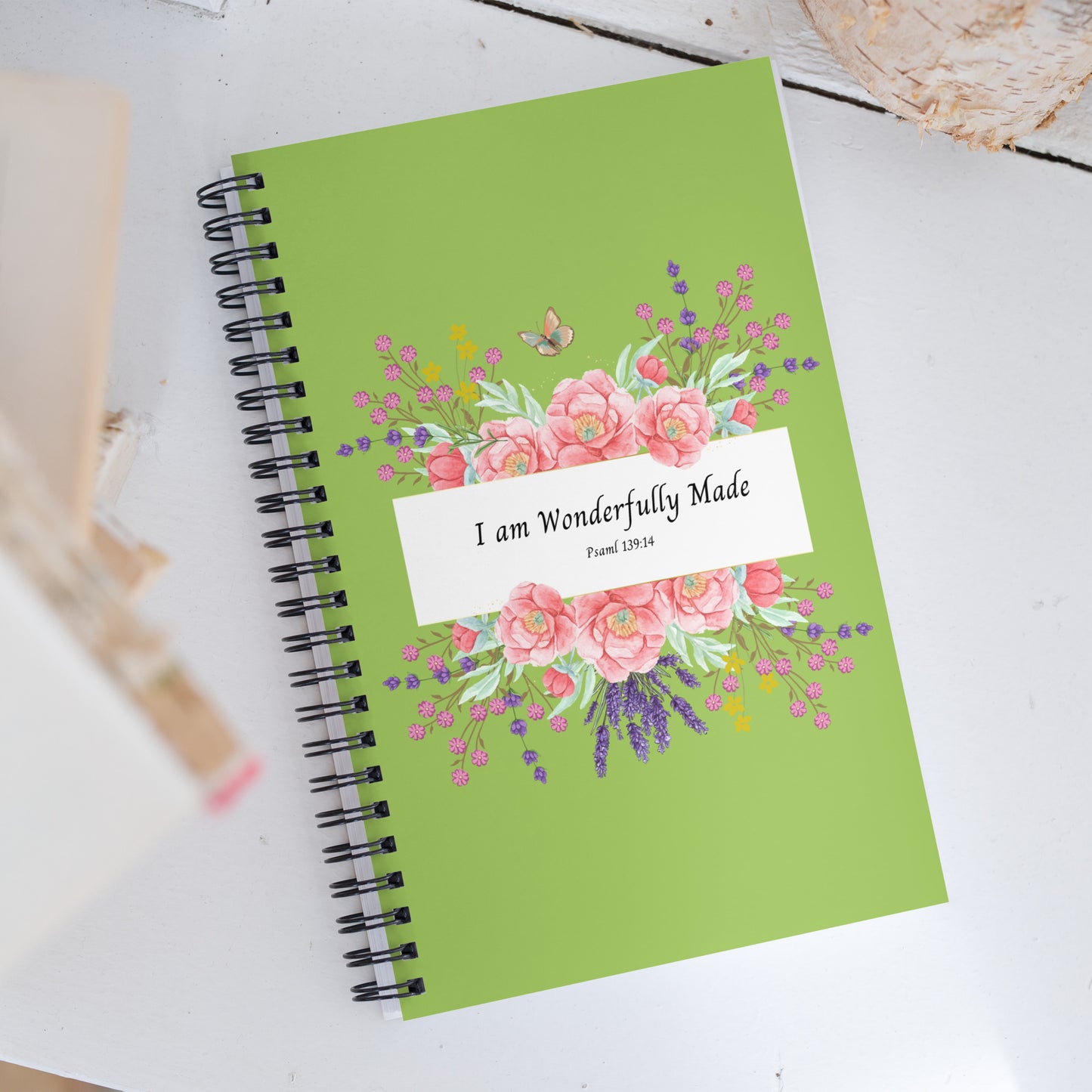 Wonderfully Made Spiral notebook