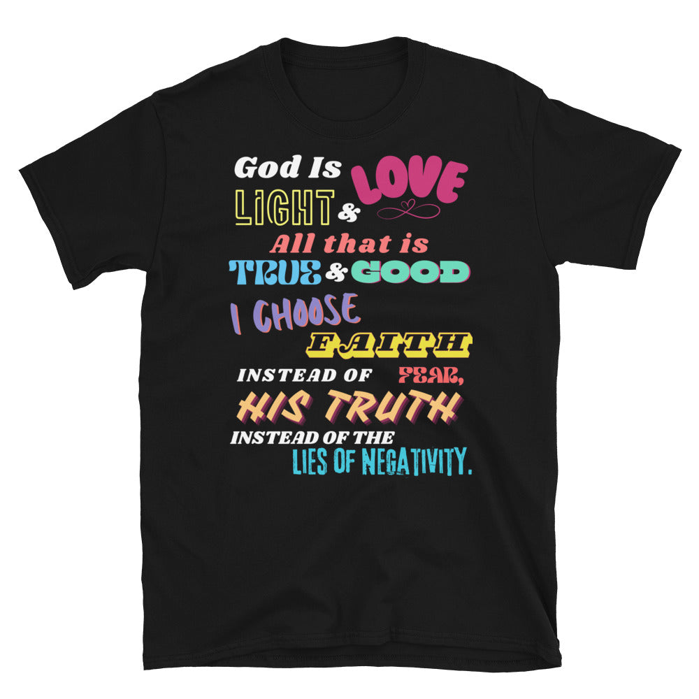 I choose Positivity Short-Sleeve Unisex T-Shirt