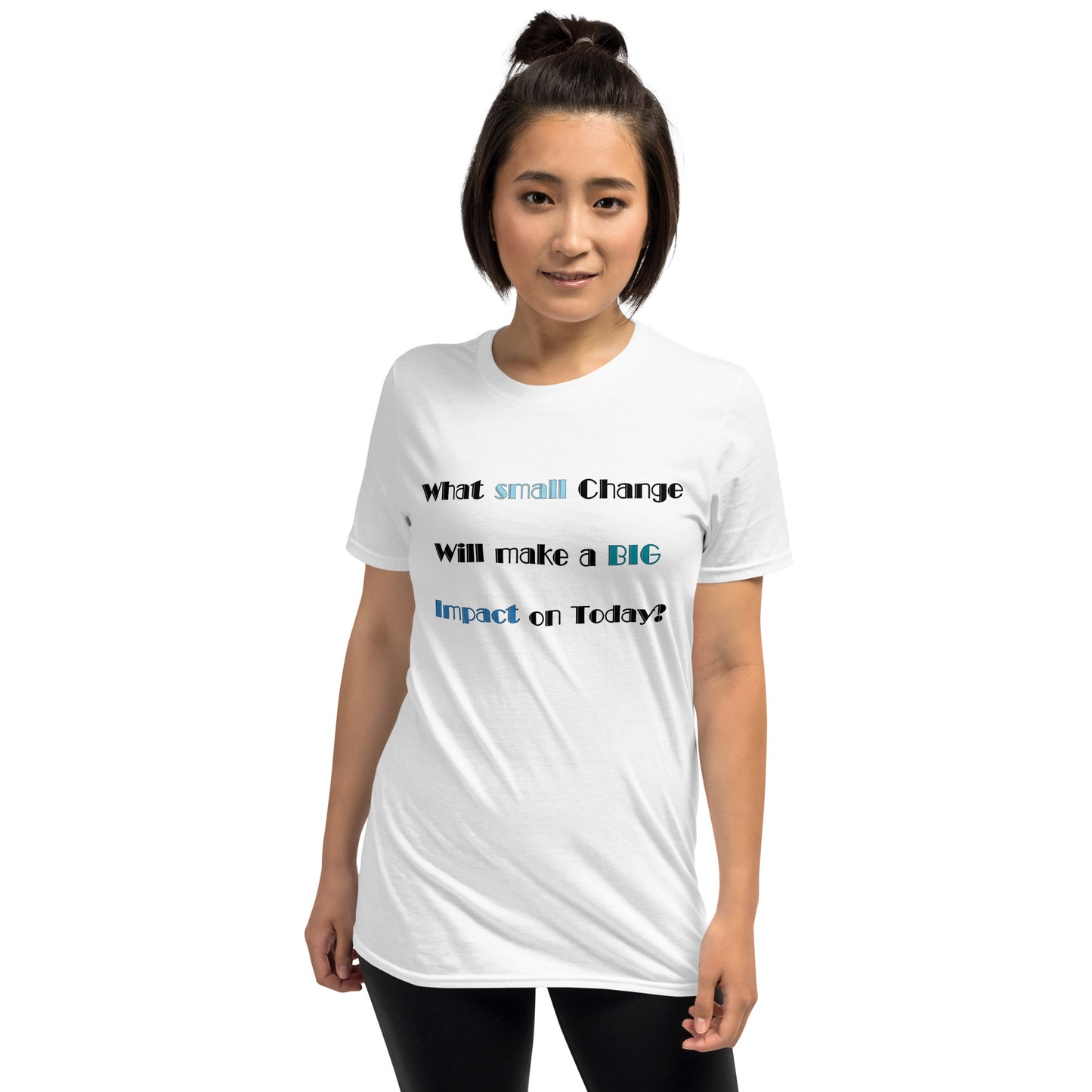 Small change, Big Impact Short-Sleeve Unisex T-Shirt