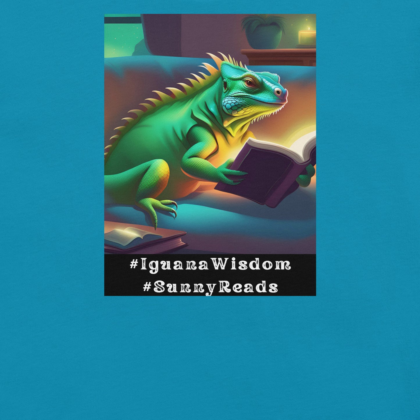 "Iguana Wisdom" Unisex Shirt by Asher t-shirt