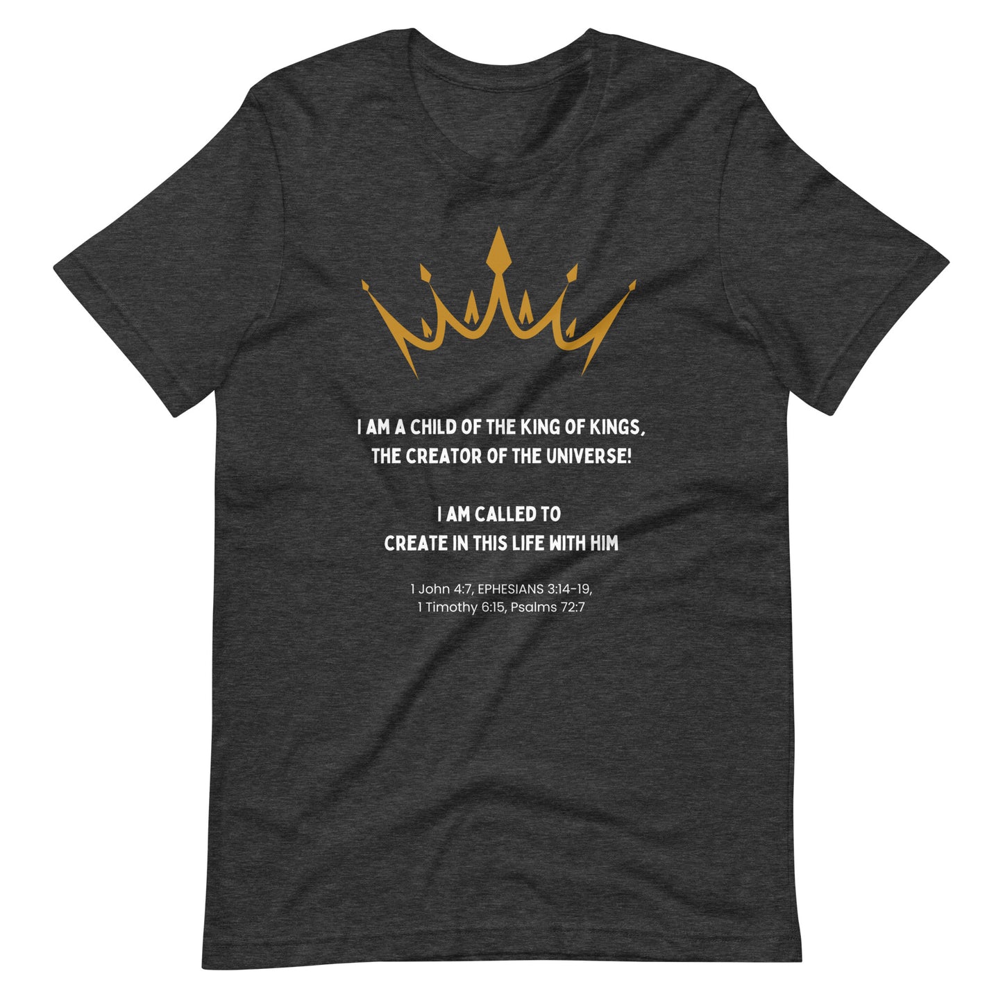 Child of the King of Kings Adult Unisex T-shirt