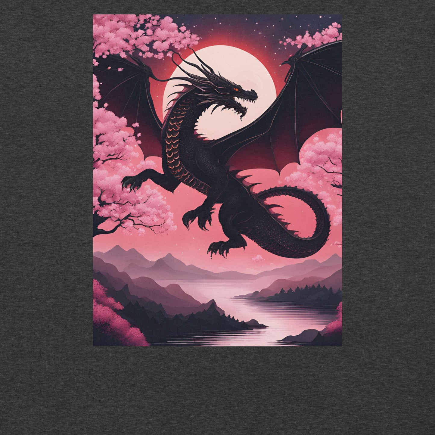 "Starry Night Dragon" Unisex T-Shirt by Asher