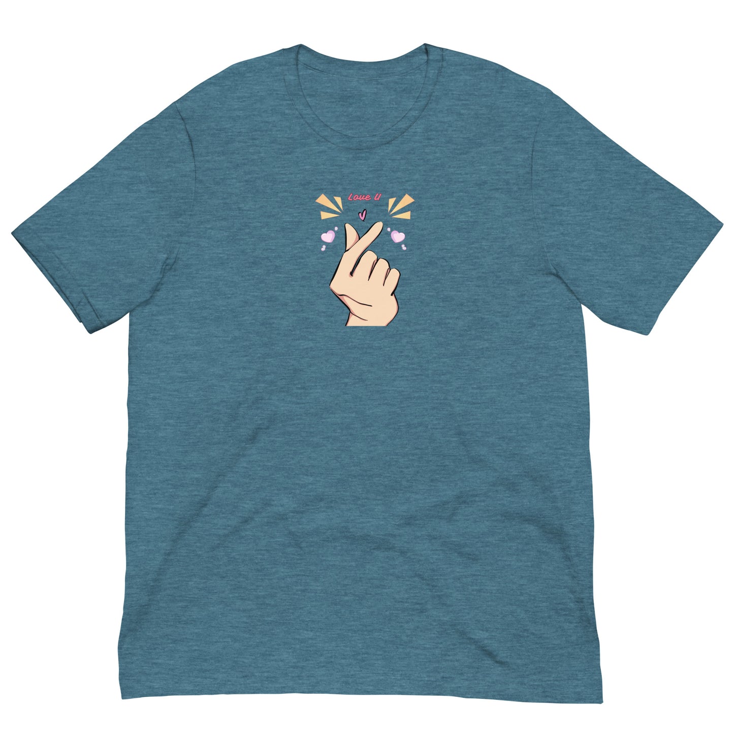 Korean Finger Heart Unisex t-shirt