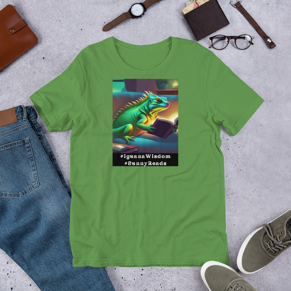 "Iguana Wisdom" Unisex Shirt by Asher t-shirt