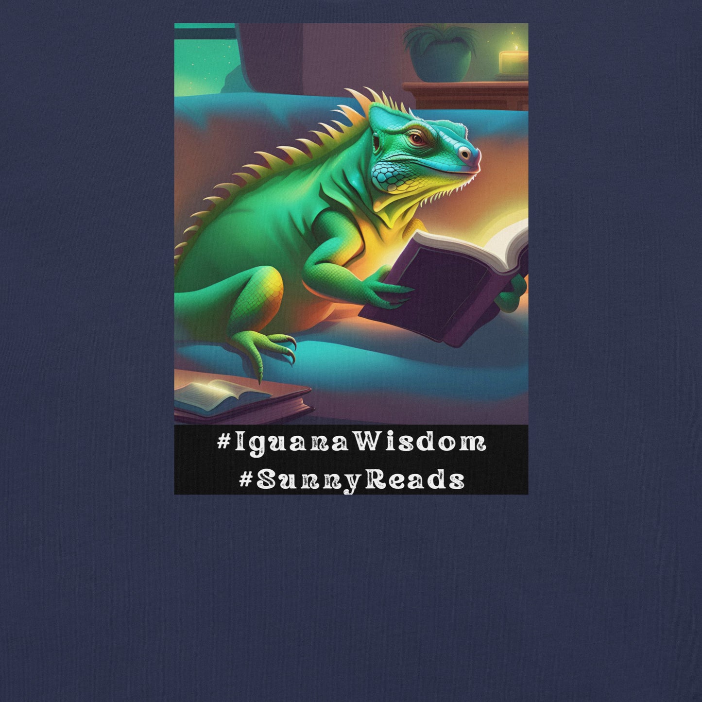 "Iguana Wisdom" Unisex Shirt by Asher t-shirt