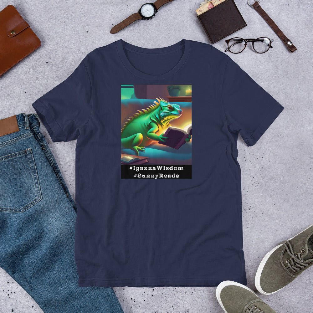 "Iguana Wisdom" Unisex Shirt by Asher t-shirt