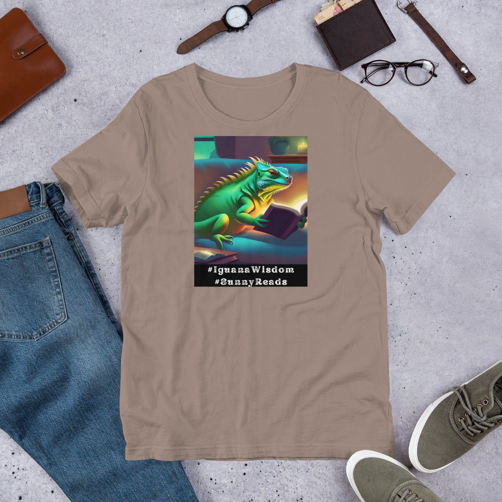 "Iguana Wisdom" Unisex Shirt by Asher t-shirt