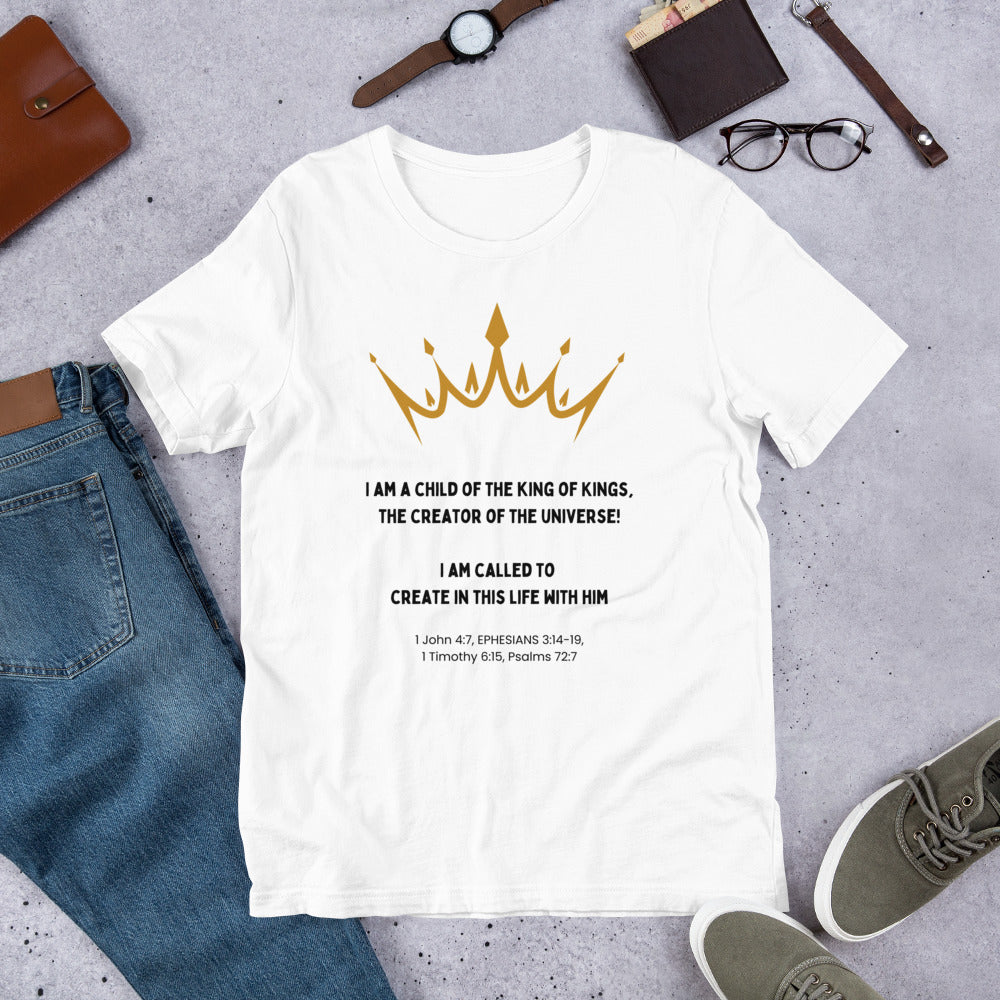 Child of the King of Kings Adult Unisex T-shirt