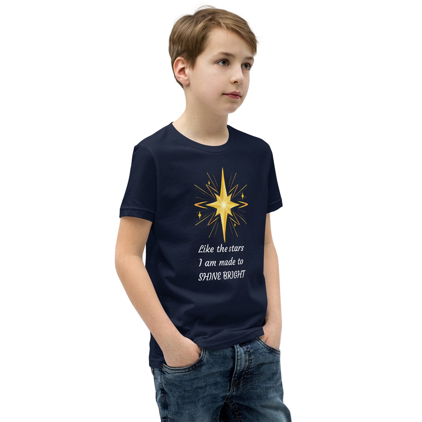 Shine Bright Youth Short Sleeve T-Shirt